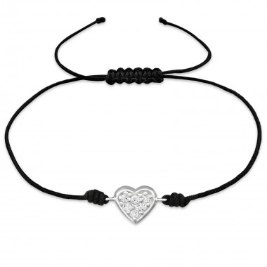 Heart - Nylon Cord Corded Bracelets SD31777