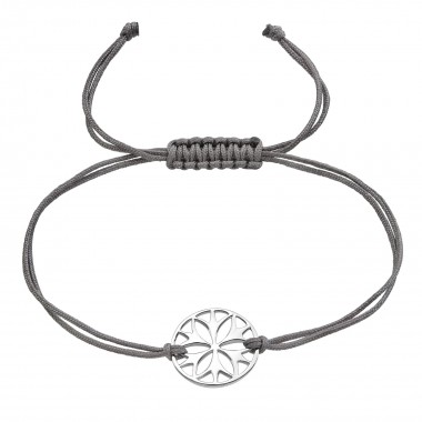 Flower - Nylon Cord Corded Bracelets SD37376