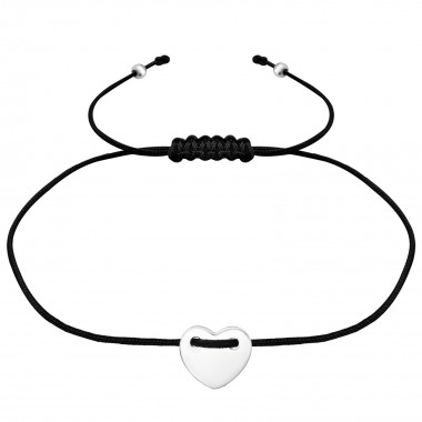 Heart - Nylon Cord Corded Bracelets SD38128