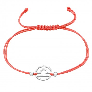 Libra Zodiac Sign - Nylon Cord Corded Bracelets SD39000
