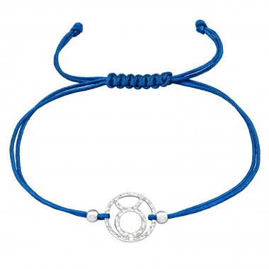 Taurus Zodiac Sign - Nylon Cord Corded Bracelets SD39004