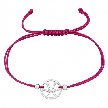 Pisces Zodiac Sign - Nylon Cord Corded Bracelets SD39011