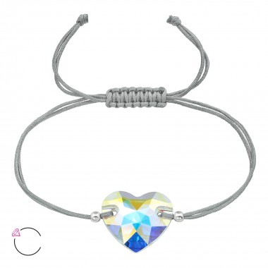 Heart - Nylon Cord Corded Bracelets SD39012