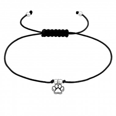 Paw Print - Nylon Cord Corded Bracelets SD43657