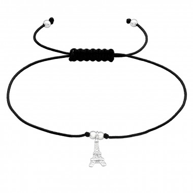 Eiffel Tower - Nylon Cord Corded Bracelets SD43665