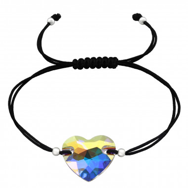 Heart - Nylon Cord Corded Bracelets SD45169