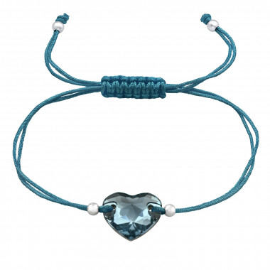Heart - Nylon Cord Corded Bracelets SD45185