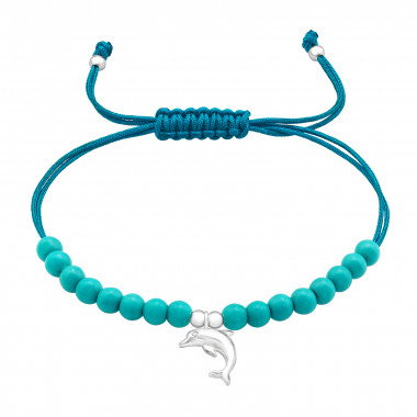 Dolphin - Nylon Cord Corded Bracelets SD45722