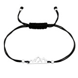 Laser Cut Mountain - Nylon Cord Corded Bracelets SD45827