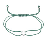 Clover - 925 Sterling Silver Corded Bracelets SD51368