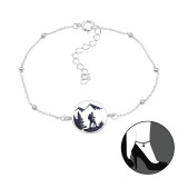 Adventure - 925 Sterling Silver Silver Anklets SD45664