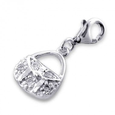 Bag - 925 Sterling Silver Clasp Charms SD3