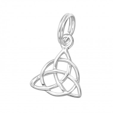 Triangle - 925 Sterling Silver Splitring Charms SD16552