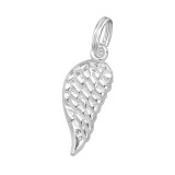 Wing - 925 Sterling Silver Splitring Charms SD29284