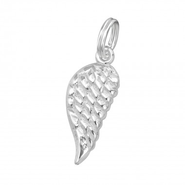 Wing - 925 Sterling Silver Splitring Charms SD29284