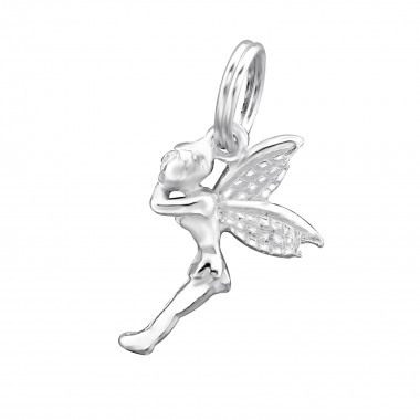 Fairy - 925 Sterling Silver Splitring Charms SD30046