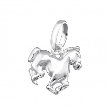 Horse - 925 Sterling Silver Splitring Charms SD35358