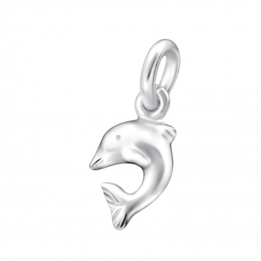 Dolphin - 925 Sterling Silver Splitring Charms SD35359