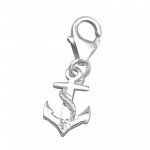 Anchor - 925 Sterling Silver Clasp Charms SD11695