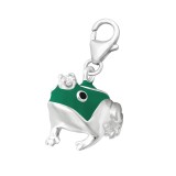 Frog - 925 Sterling Silver Clasp Charms SD11833
