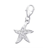 Starfish - 925 Sterling Silver Clasp Charms SD2806