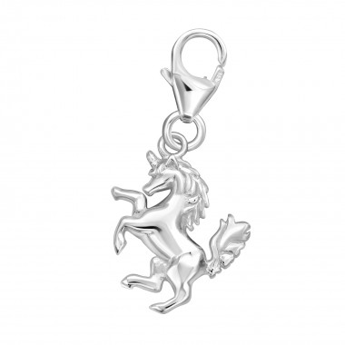 Unicorn - 925 Sterling Silver Clasp Charms SD32130
