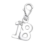 Eighteen - 925 Sterling Silver Clasp Charms SD3503