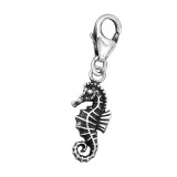 Seahorse - 925 Sterling Silver Clasp Charms SD44400