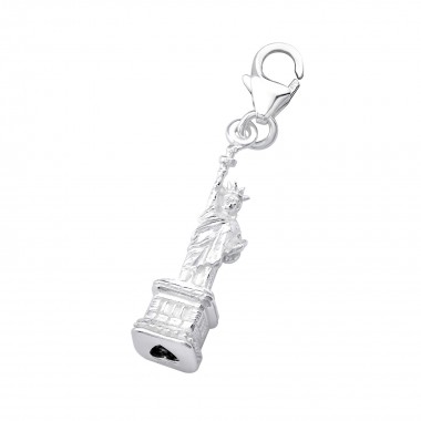 Statue of Liberty - 925 Sterling Silver Clasp Charms SD7307