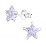 Star - 925 Sterling Silver Basic Stud Earrings SD9527 Star - 925 Sterling Silver Basic Stud Earrings SD9527