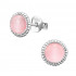 Pink Chalcedony Cat Eye