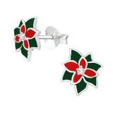 Holly - 925 Sterling Silver Semi-Precious Stud Earrings SD40391