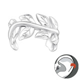 Vine - 925 Sterling Silver Cuff Earrings SD30844