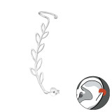 Laurel Vine - 925 Sterling Silver Cuff Earrings SD50020