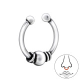 Bali - 925 Sterling Silver Nose Studs SD28382