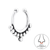 Bali - 925 Sterling Silver Nose Studs SD34249