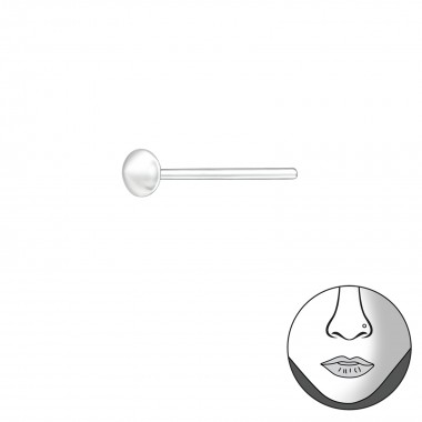 Cone - 925 Sterling Silver Nose Studs SD37812