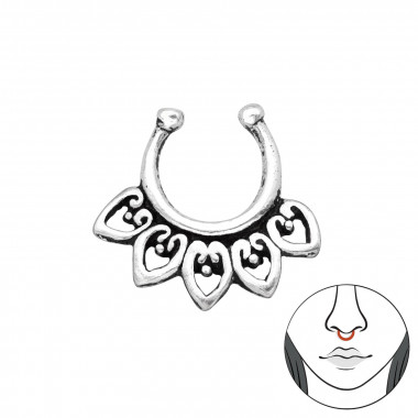 Bali - 925 Sterling Silver Nose Studs SD42554