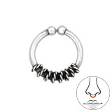 Bali - 925 Sterling Silver Nose Studs SD42556