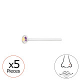 Round 1.5Mm - 925 Sterling Silver Nose Studs SD42634