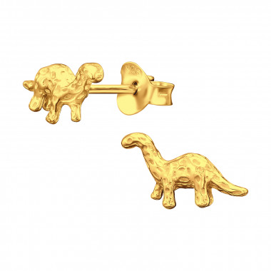 Dinosaur - 925 Sterling Silver Simple Stud Earrings SD45966