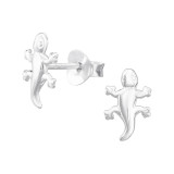 Lizard - 925 Sterling Silver Simple Stud Earrings SD46839