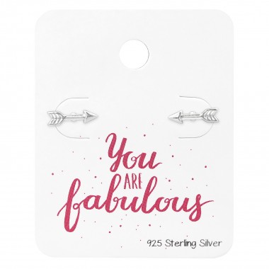 Arrow - 925 Sterling Silver Stud Earring Sets  SD34216