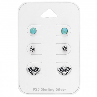 Mix - Paper Stud Earring Sets  SD44793