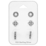Oxidized - Paper Stud Earring Sets  SD44794