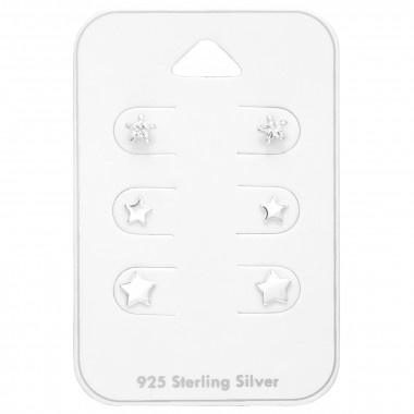 Stars - Paper Stud Earring Sets  SD44797