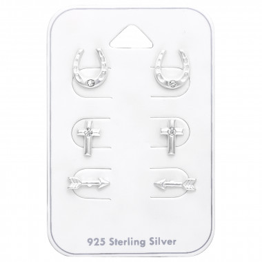 Mix - Paper Stud Earring Sets  SD44803