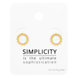 Circle - 925 Sterling Silver Stud Earring Sets  SD47349