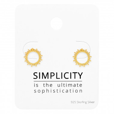 Circle - 925 Sterling Silver Stud Earring Sets  SD47349