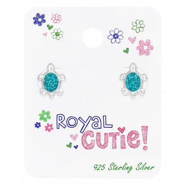 Turtle - 925 Sterling Silver Stud Earring Sets  SD48529